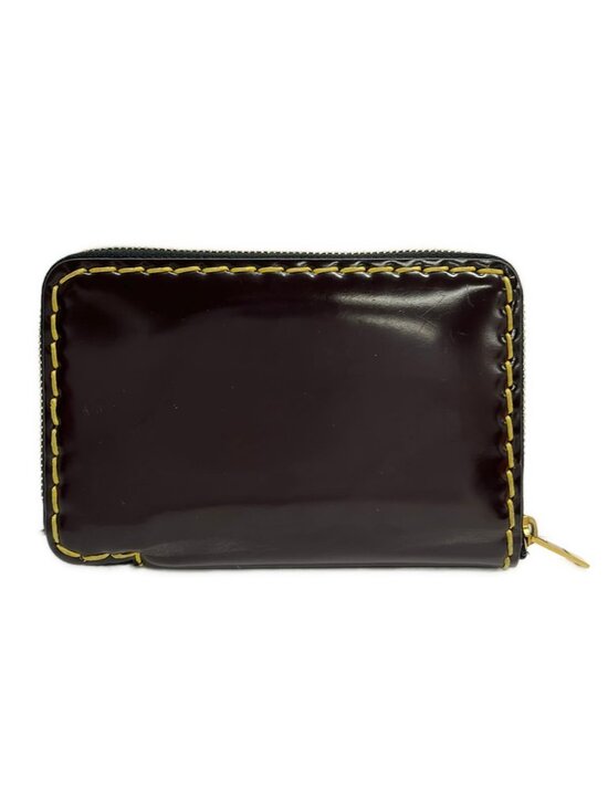 Celine Gold Yellow Leather Zip Around Bifold Wallet | eBay Celine Bifold Wallet Zip Around Dark Brown Yellow Leather